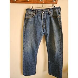 Levi’s Men's 501 Classic Button Fly Jeans – 36x34